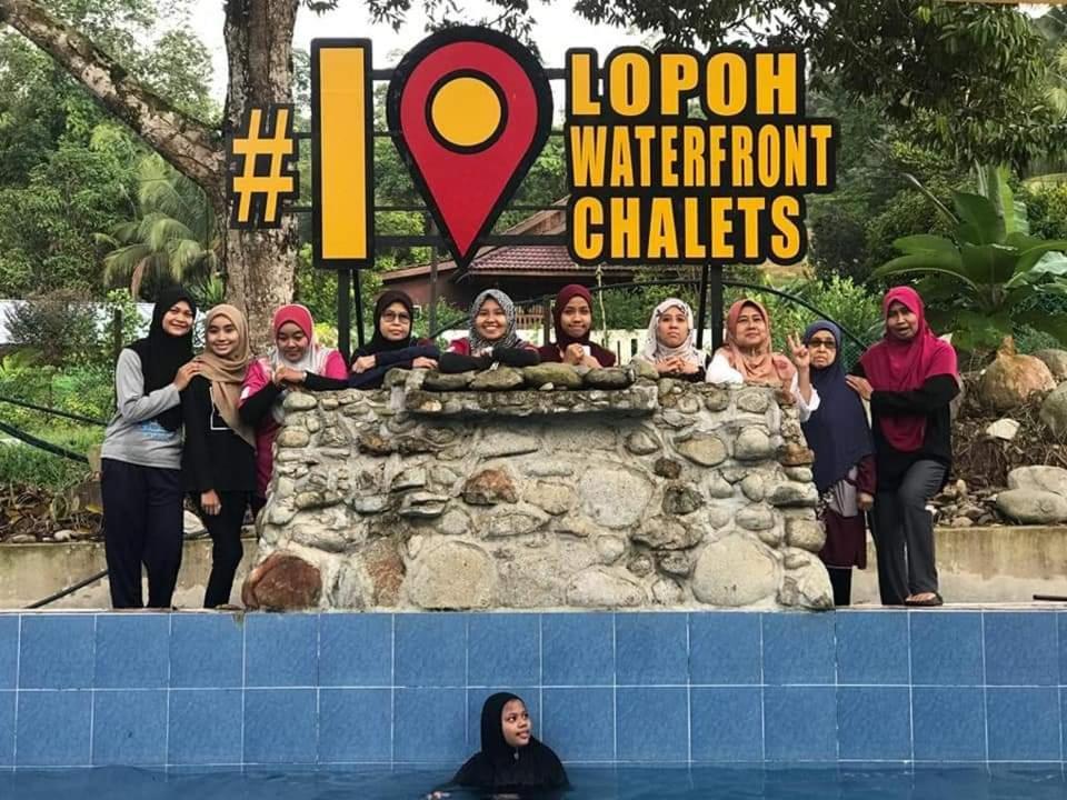 Lopoh Waterfront Budget Chalets Villa Hulu Langat Exterior photo